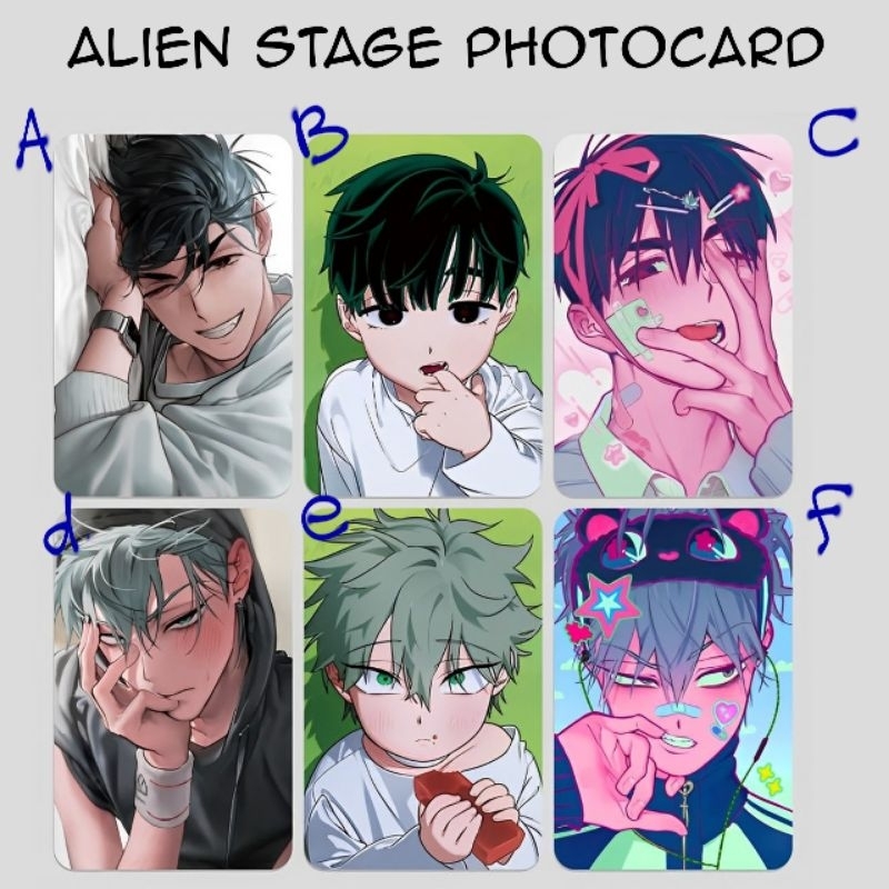 (LIMITED STOCK)) ALNST Alienstage IvanTill Photocards