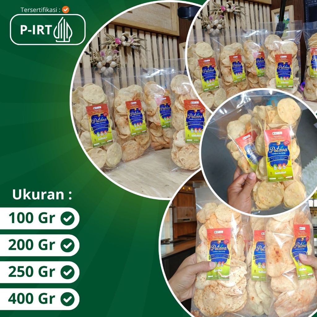 

POTAVA / Combro kentang Oleh oleh Khas Wonosobo 400 Gram
