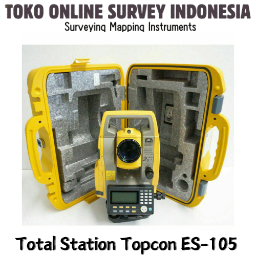 Total Station Topcon ES-105 Bekas Fullset