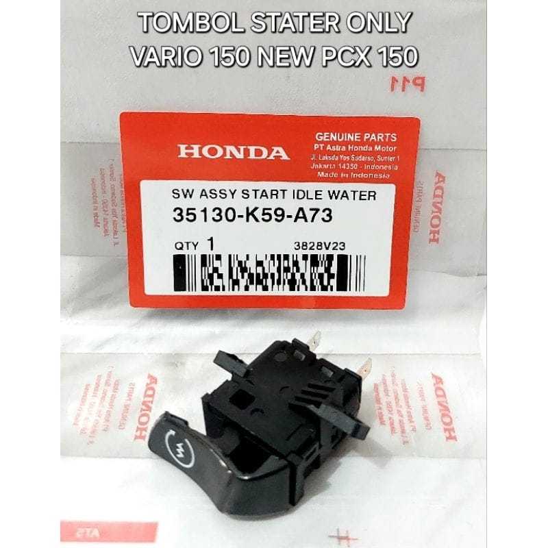 Tombol Stater Vario 150 Pcx 150 35130-K59-A73 ORIGINAL