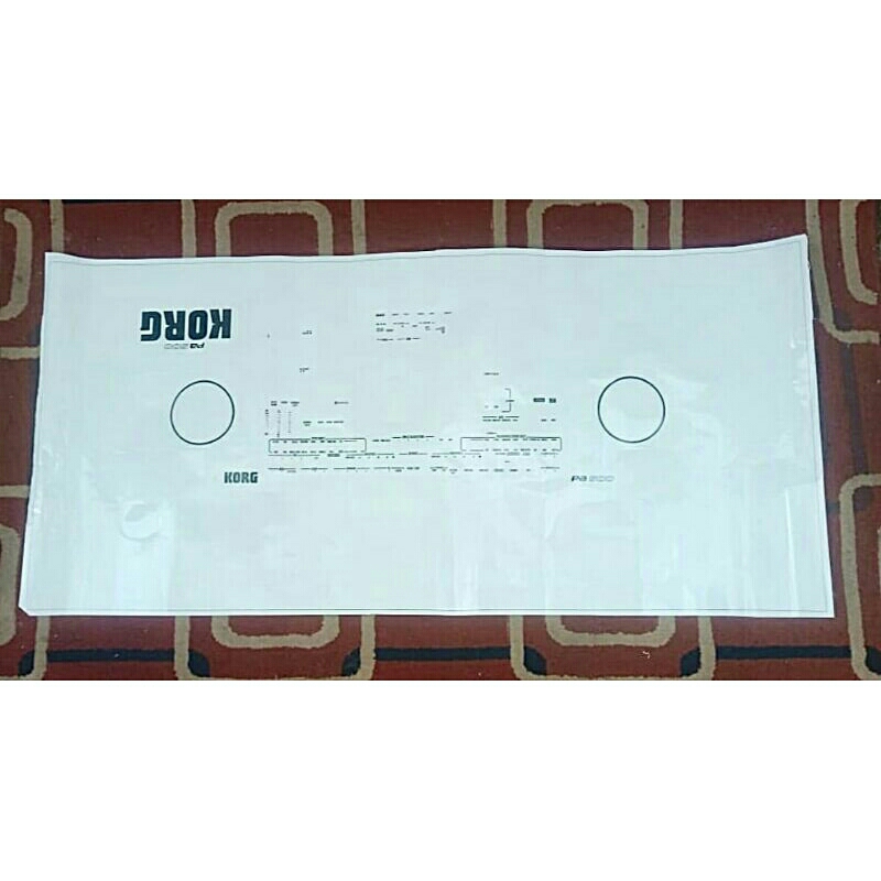 Stiker Transparan Keyboard KORG PA500