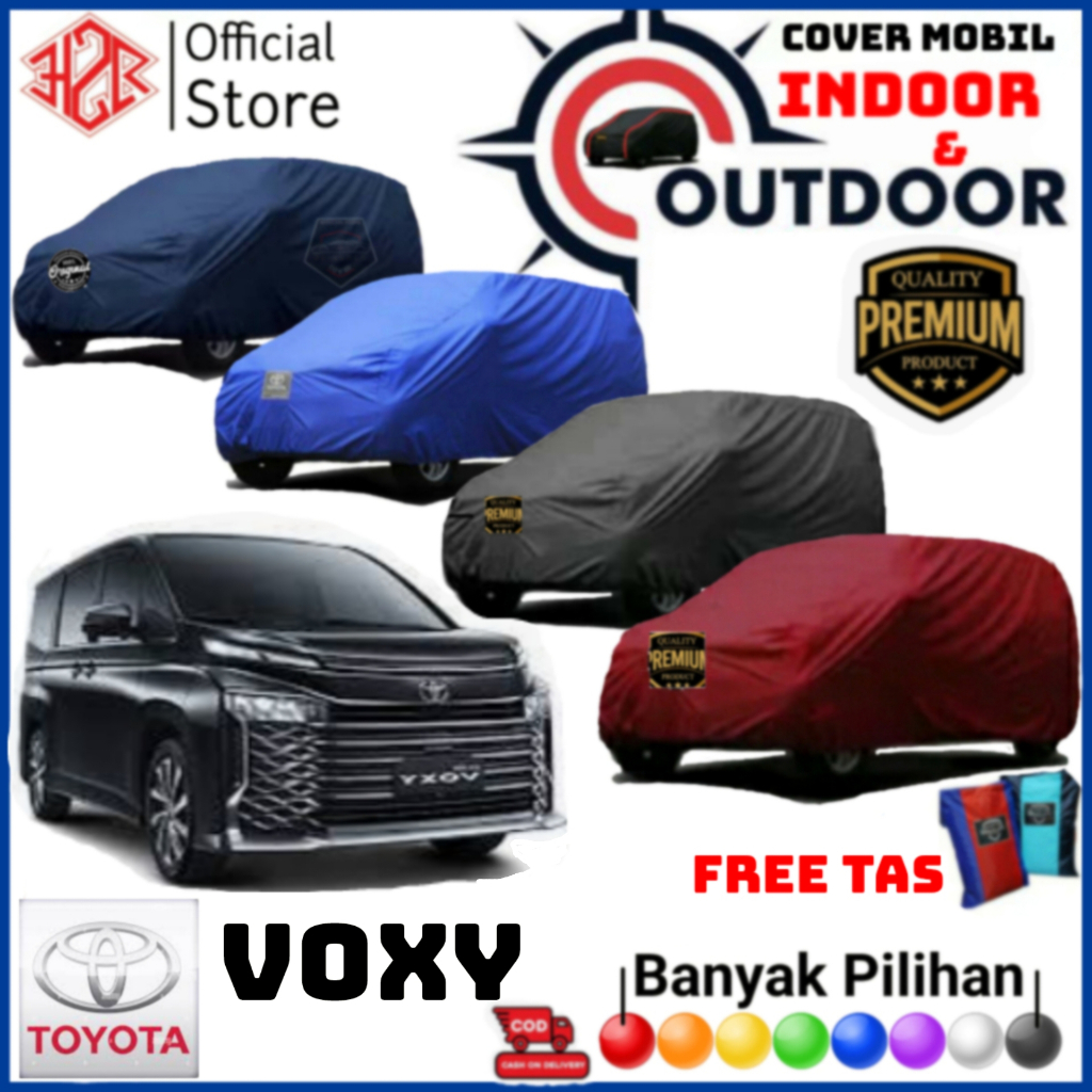 Cover Mobil Toyota Voxy, Sarung Mobil Voxy, Selimut Mobil Voxy, Cover Body Mobil Voxy PREMIUM