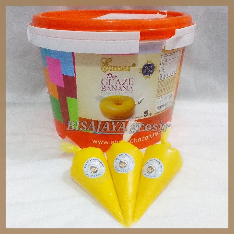 

ELMER GLAZE BANANA REPACK glaze selai TERMURAH