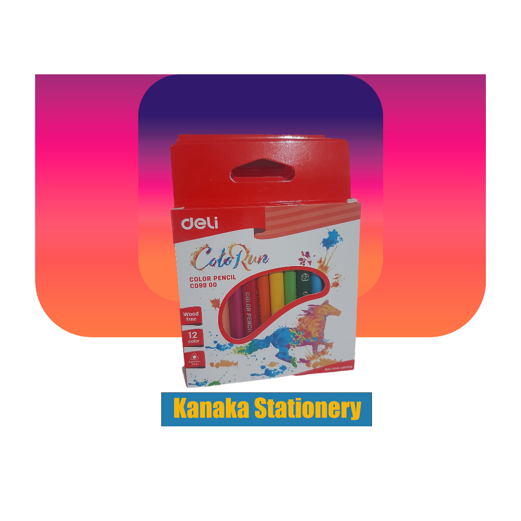 

Deli Pencil Color 12 warna