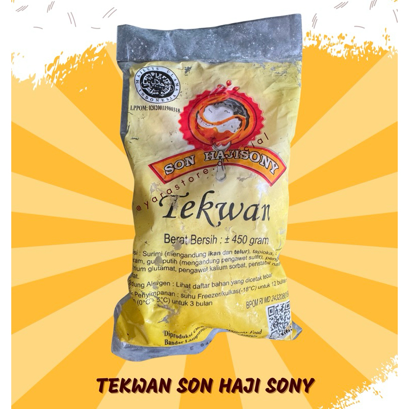 

Tekwan Son Haji Sony Lampung