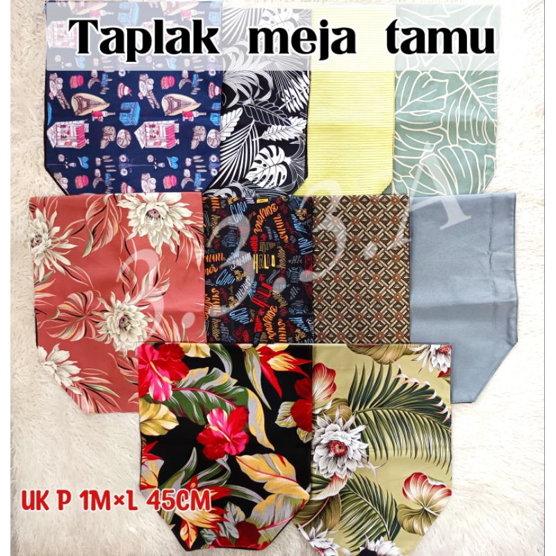 [BISA COD]TAPLAK MEJA/TAPLAK MEJA TAMU/ TAPLAK MEJA MAKAN/TAPLAK MEJA PANJANG/TAPLAK MEJA MINIMALIS/