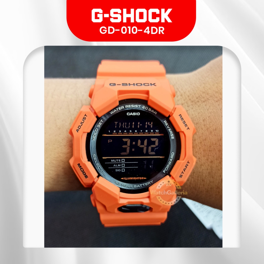 Jam Tangan Pria Casio G-shock GD-010-4DR GD-010-4D GD-010 Original Resmi