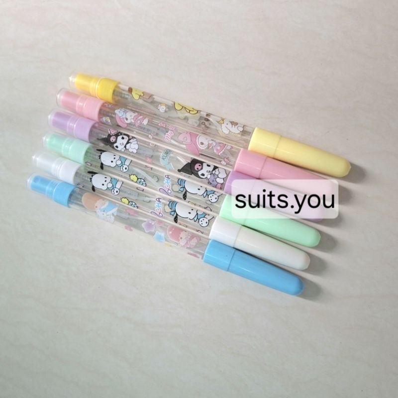 

Pulpen/Bolpoin + Botol Spray Lucu Motif Melody