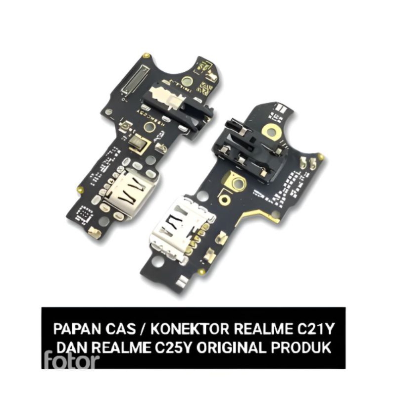 PAPAN CAS / FLEXIBEL KONEKTOR REALME C21Y DAN REALME C25Y ORIGINAL PRODUK