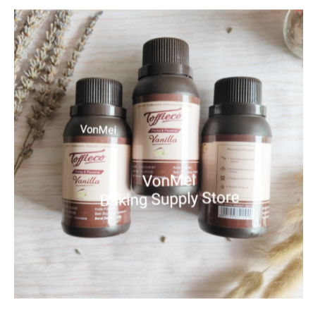 

TOFFIECO Vanilla Paste Perisa Pasta Vanila 100 gr Wangi