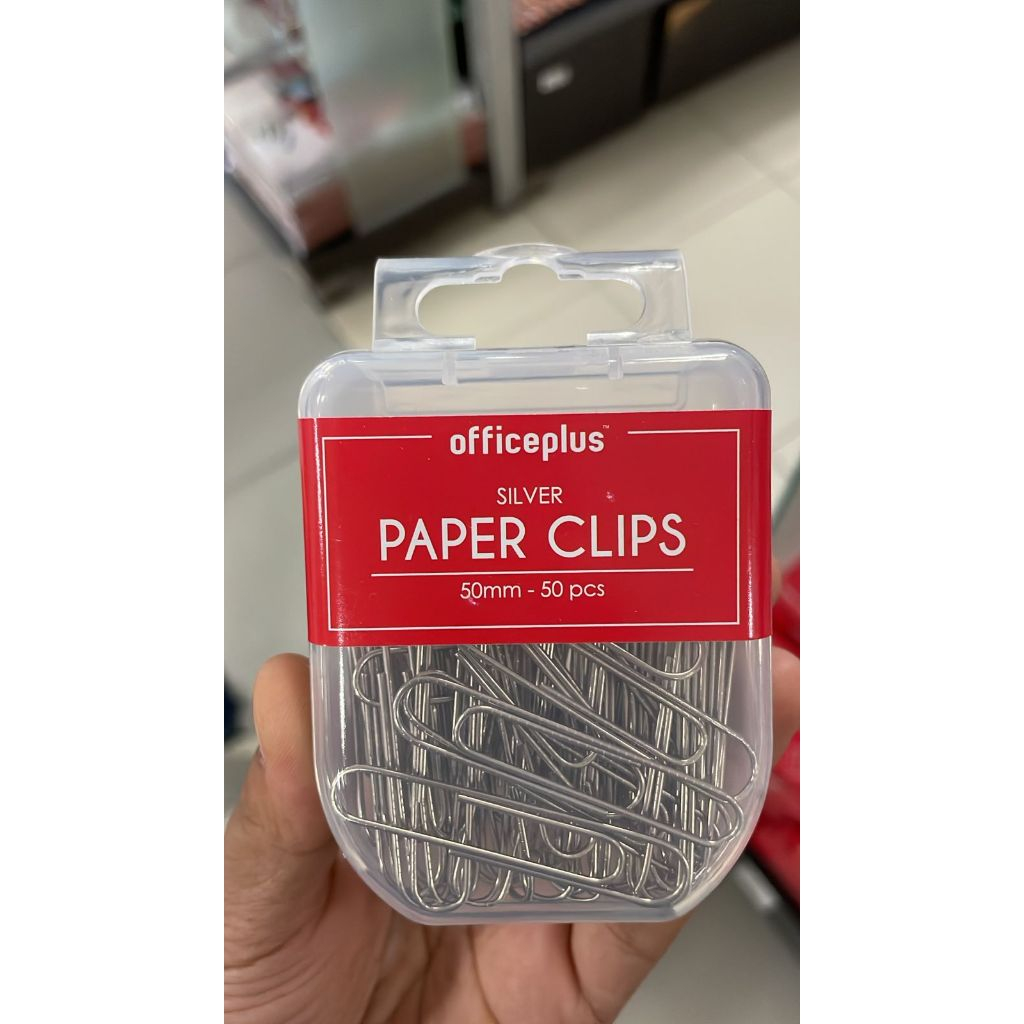 

Gramedia - OFFICE-P PAPERCLIP 50MM SILVER OP-PC50SLV