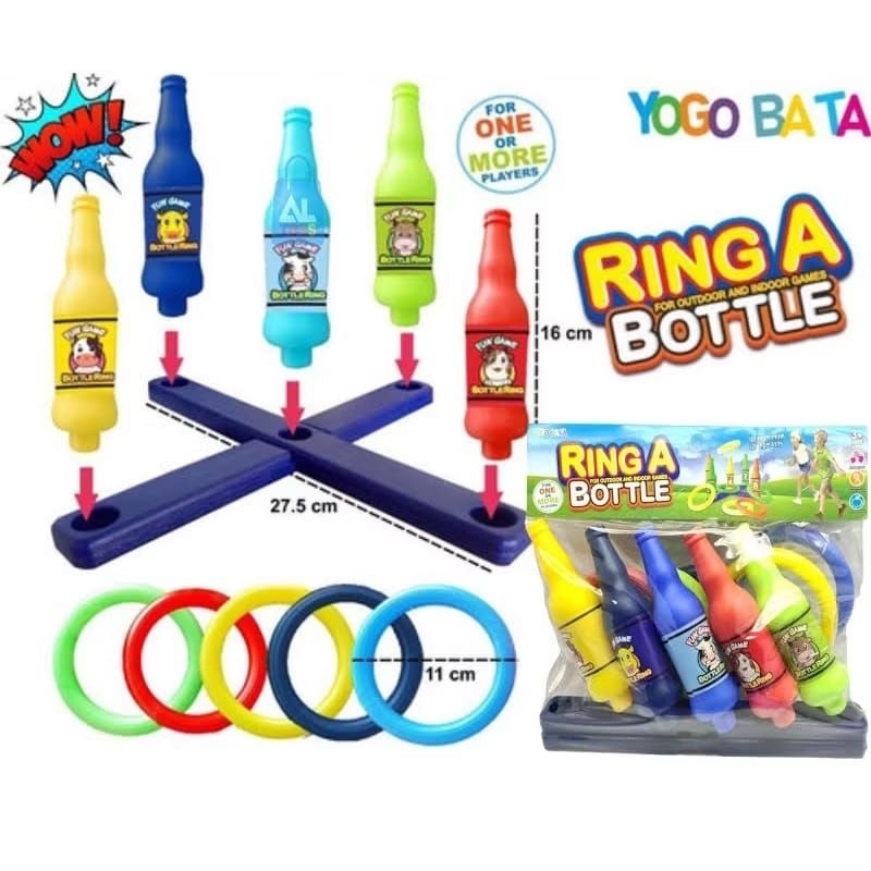 

BYBO 796 mainan edukasi anak lempar ring cincin ke botol YG19