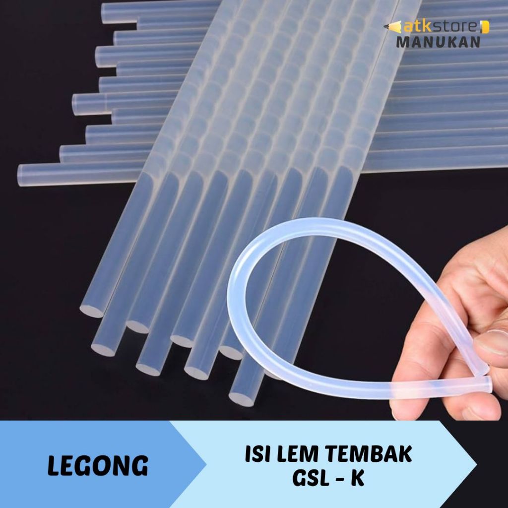 

LEGONG Refill Lem Tembak / Hot Melt Glue Stick Super Kuat GSL K KECIL