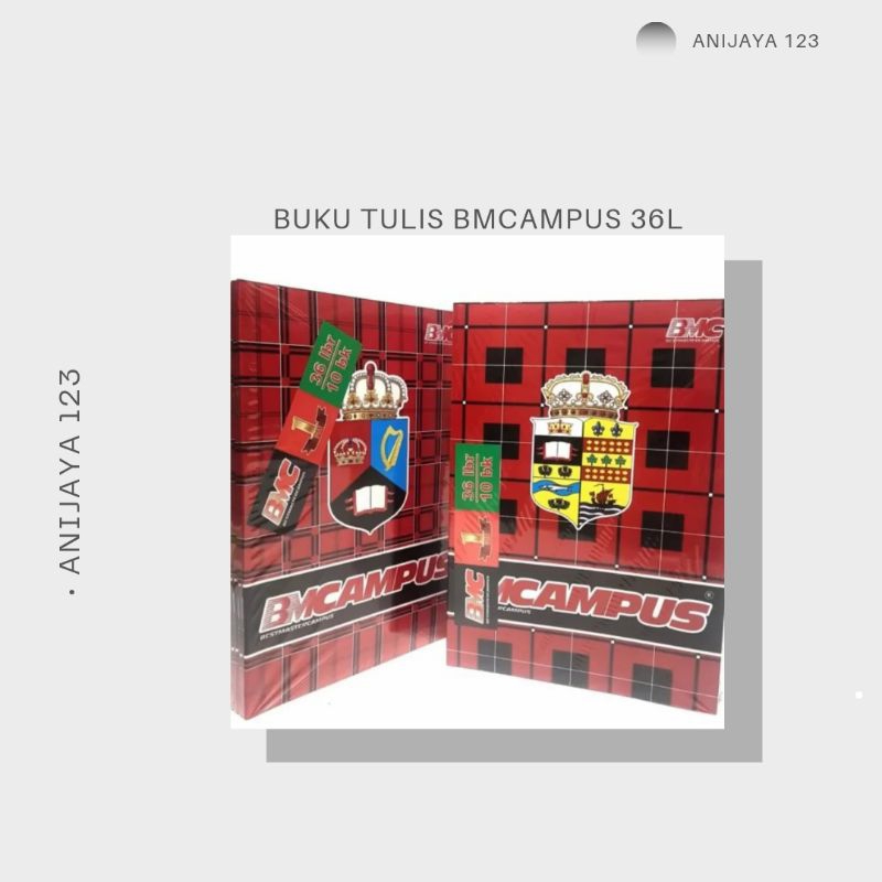 

buku tulis bmc campus 36 lembar