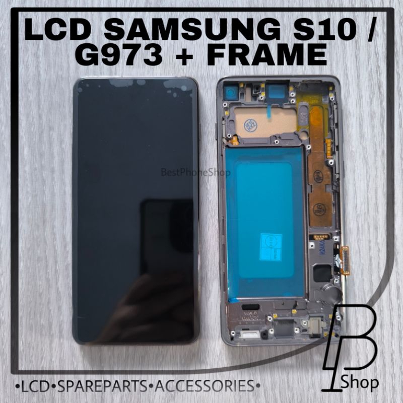 LCD SAMSUNG S10 / G973 + FRAME