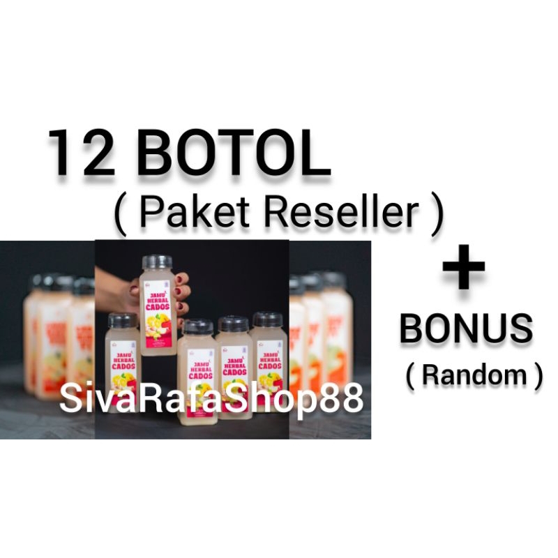 ( 12 BOTOL ) BPOM JAMU CADOSLIMANDFIT ( JAMU HERBAL CADOS ) DOUBLE STRONG JAMU HERBAL CADOS AMPUH UN