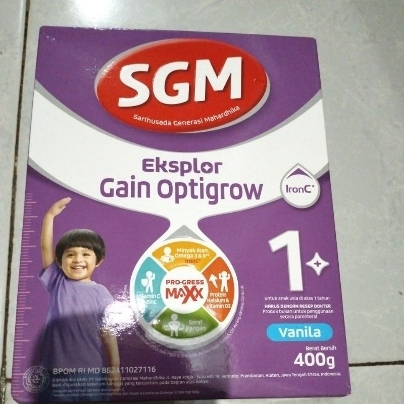 

SGM Eksplor Gain Optigrow Vanila 400g