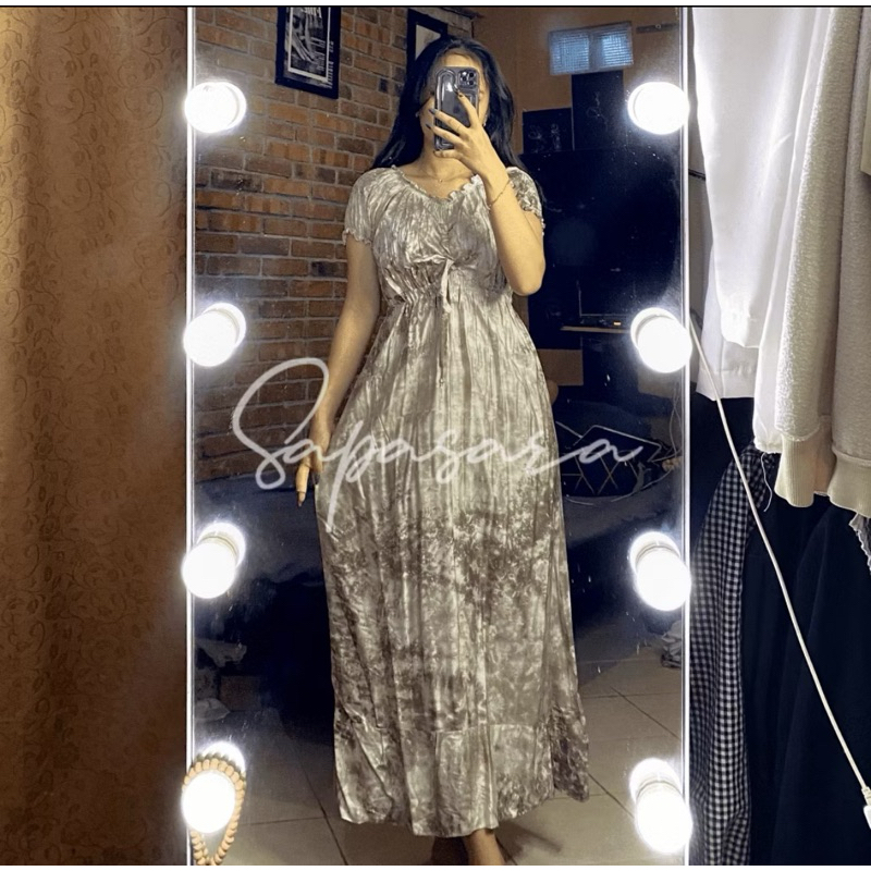 Daster Serut - Daster Busui Friendly - Daster Serut Busui - Daster Bali Serut Casandra