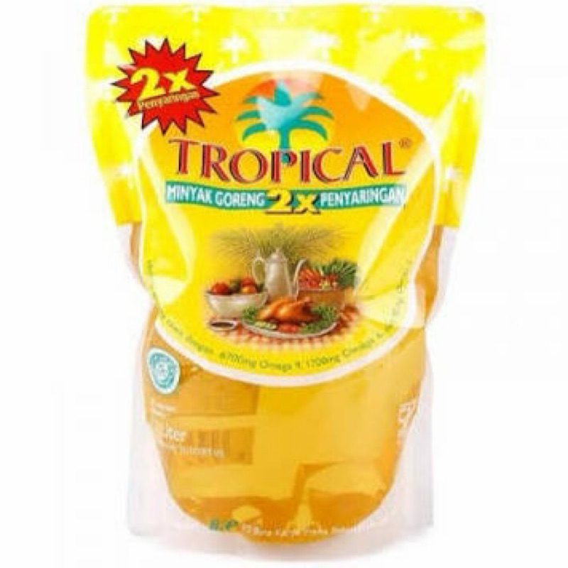 

Minyak goreng tropical 2 liter