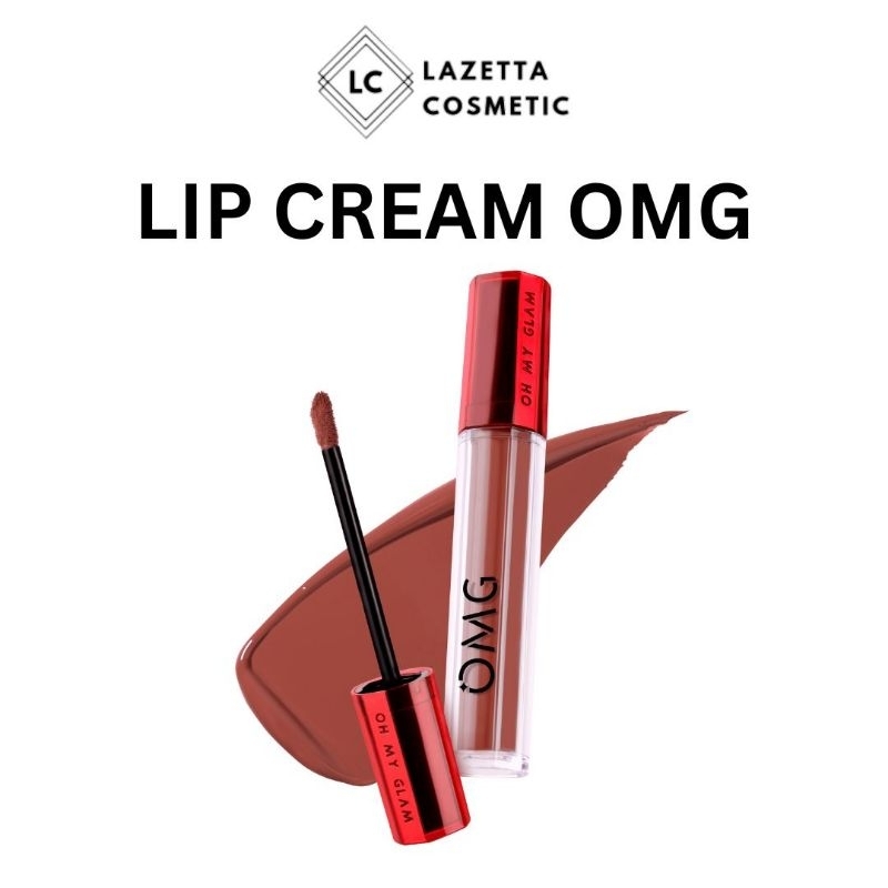 [ Beli 2 Lebih Murah ] OMG Matte Last Lip Cream | OMG Glassy Lip Tint