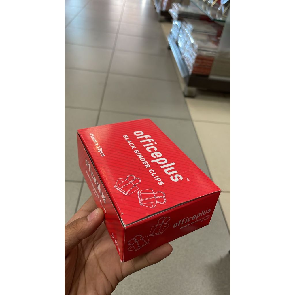 

Gramedia - OFFICE-P BINDERCLIP 41 BLACK OP-BC41BLK