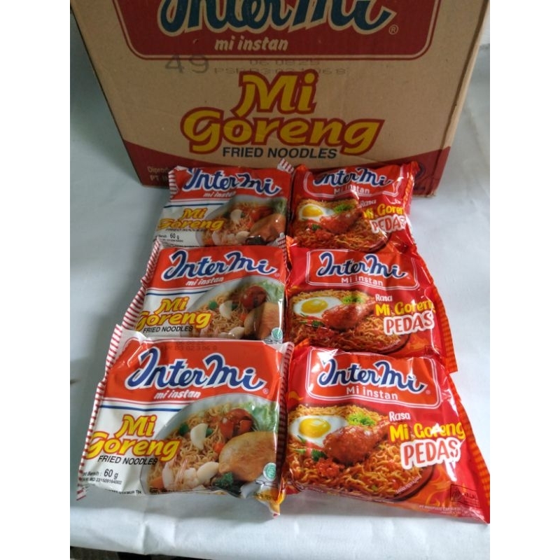 

DAPAT 20 PACK MIE INSTAN | INTERMIE MIE GORENG PEDAS ORIGINAL | FRIED NOODLES | PROMO SPECIAL
