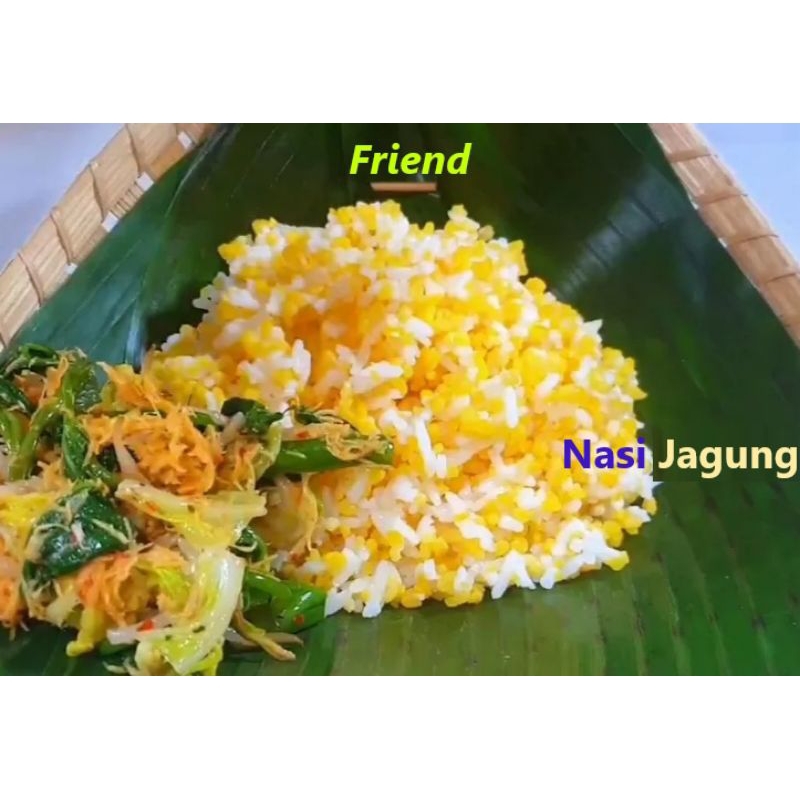

sego jagung / Ampok 700 Gram / nasi jagung instan trend