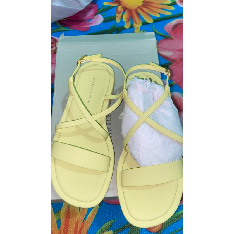 sandal charles & keith original baru