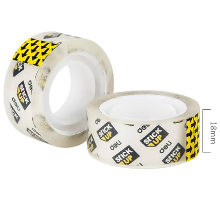 

Deli - Isolasi Stationery Office Tape - 18mm x 30y E30065