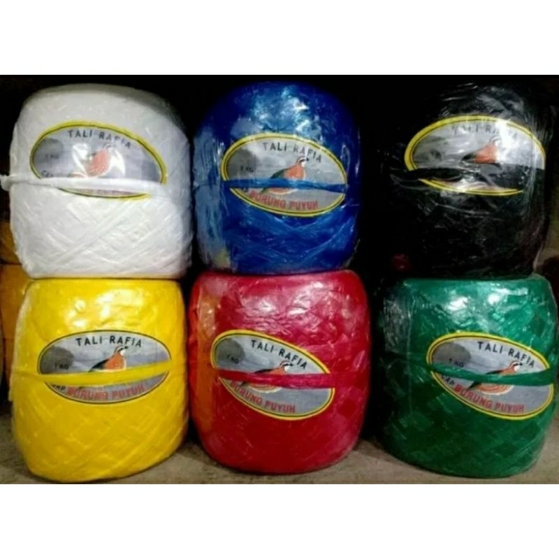 

Tali Rafia cap burung puyuh asli 1kg