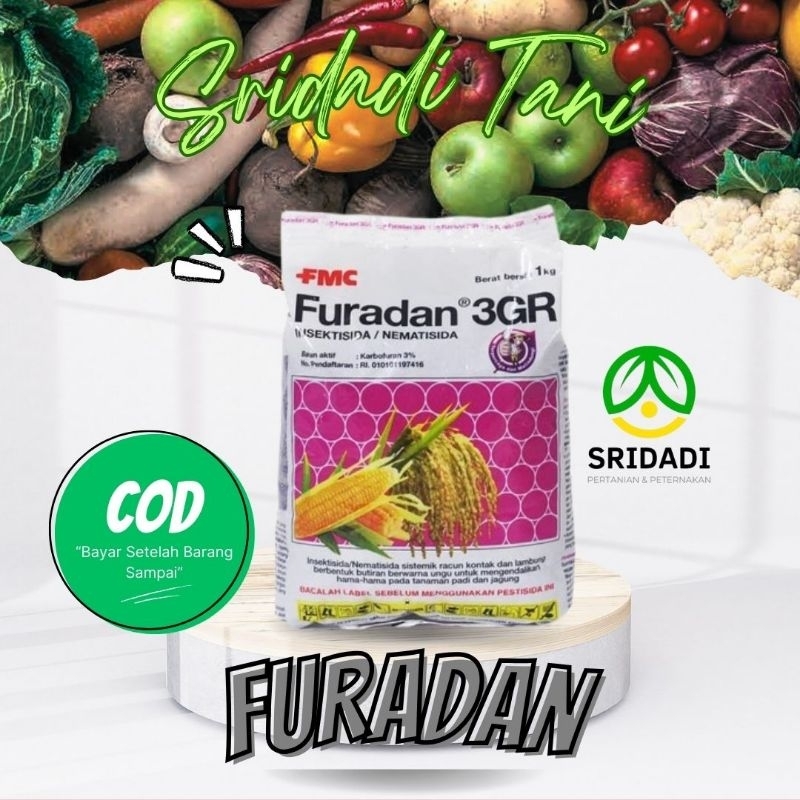 FURADAN 3GR 2KG INSEKTISIDA ORIGINAL