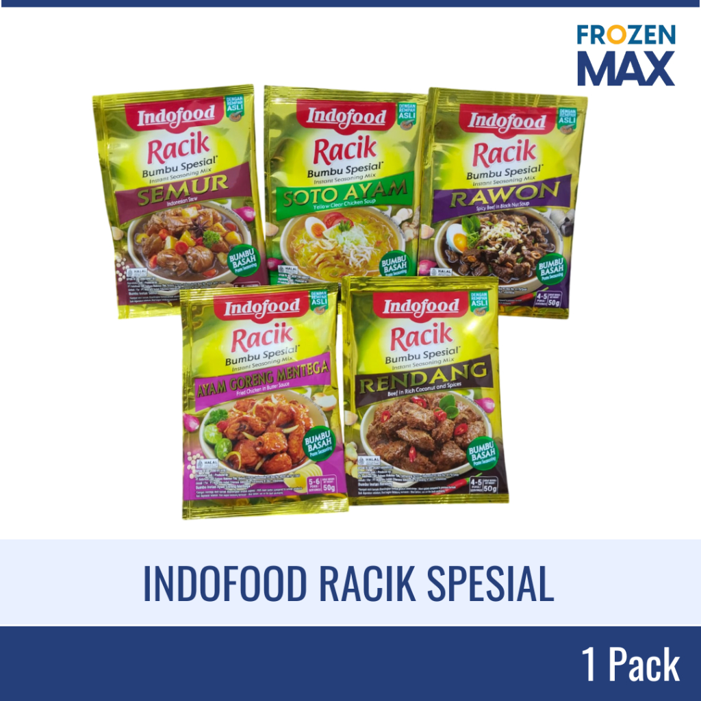 

Indofood Racik Bumbu Basah Spesial Aneka Jenis Masakan Khas Indonesia | Bumbu Racik Indofood