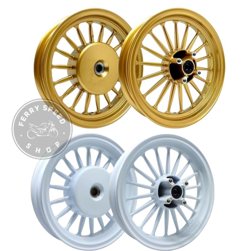 Velg Racing Vnd BlueRim Beat Genio Vario 110 Spacy Scopy / Pelek Vnd Ring 12 Scopy Beat Genio Vario 