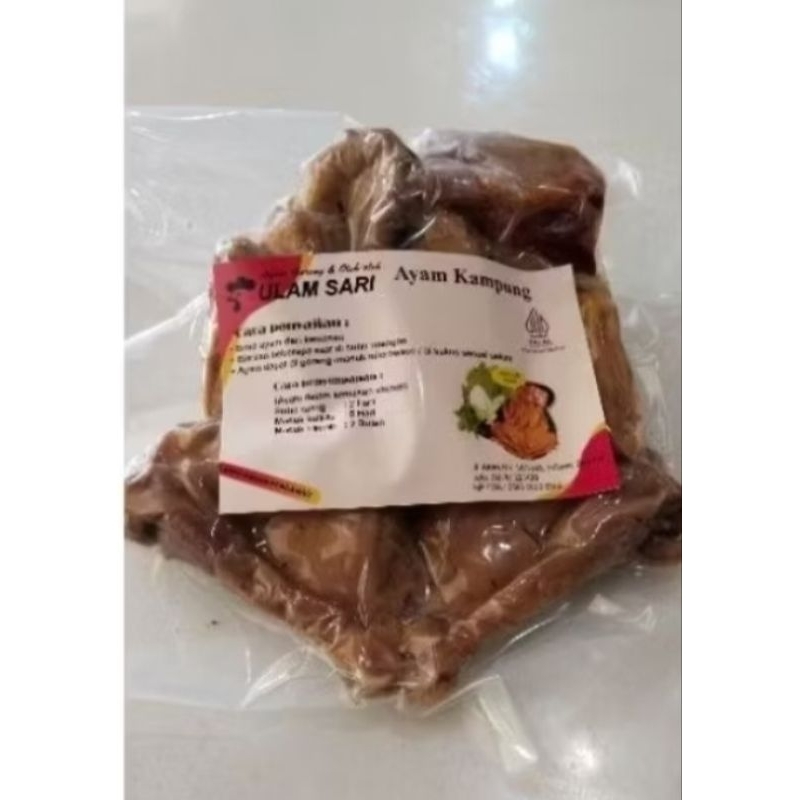 

*Ayam kampung vacum*