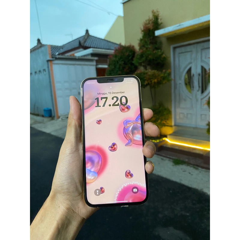 Iphone 12 Pro Max 128gb/gold. Inter resmi bea cukai sinyal aman