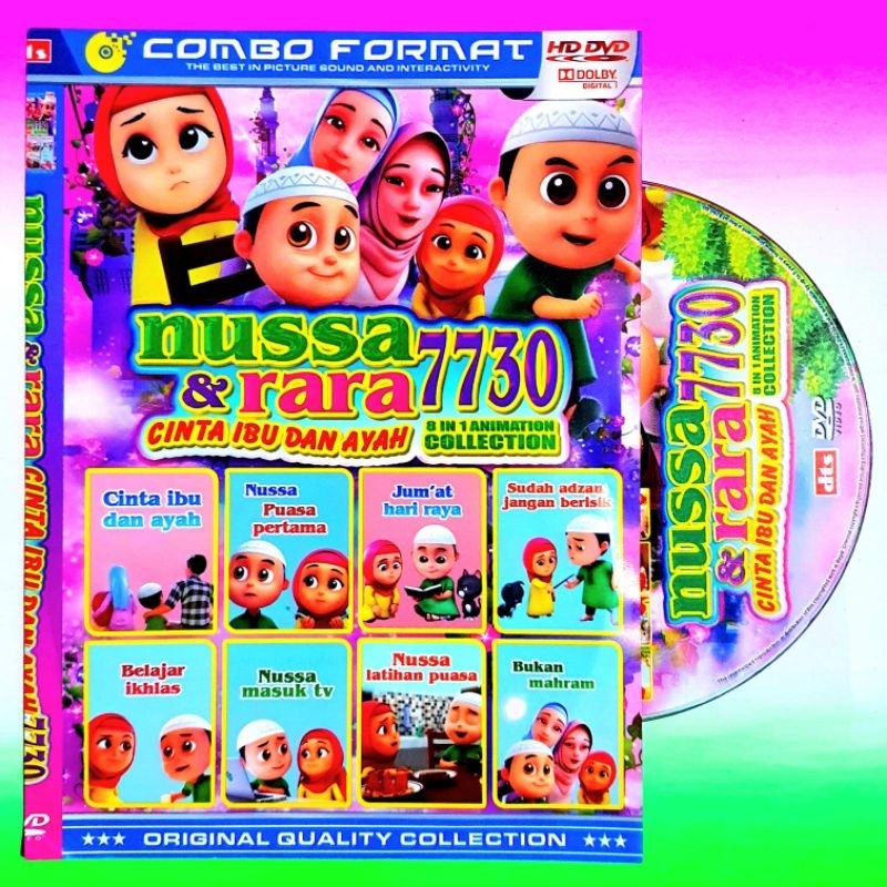 VARIASI LENGKAP KASET FILM KARTUN ANAK NUSSA RARA TERBARU-KASET VIDEO FILM MOVIE NUSSA RARA BARU