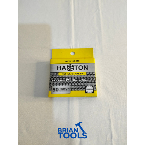 

Refill Isi Staples Hasston 8mm Stapler Gun Staples Tembak