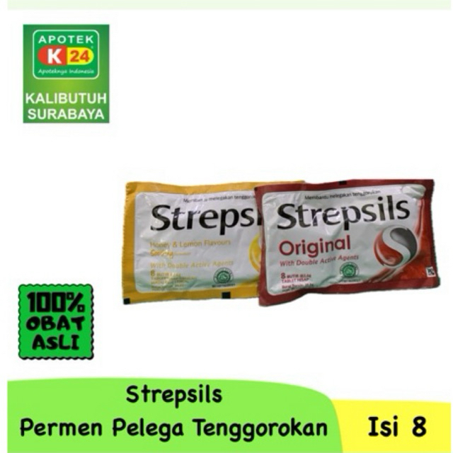 

Strepsils Permen Pelega Tenggorokan