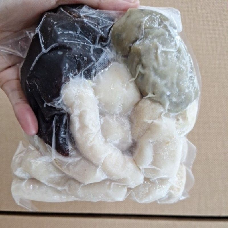 

pempek campur isi 25