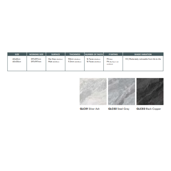 NIRO GRANITE LEGACY SLIP STOP & MATT 60X60 & 60X120