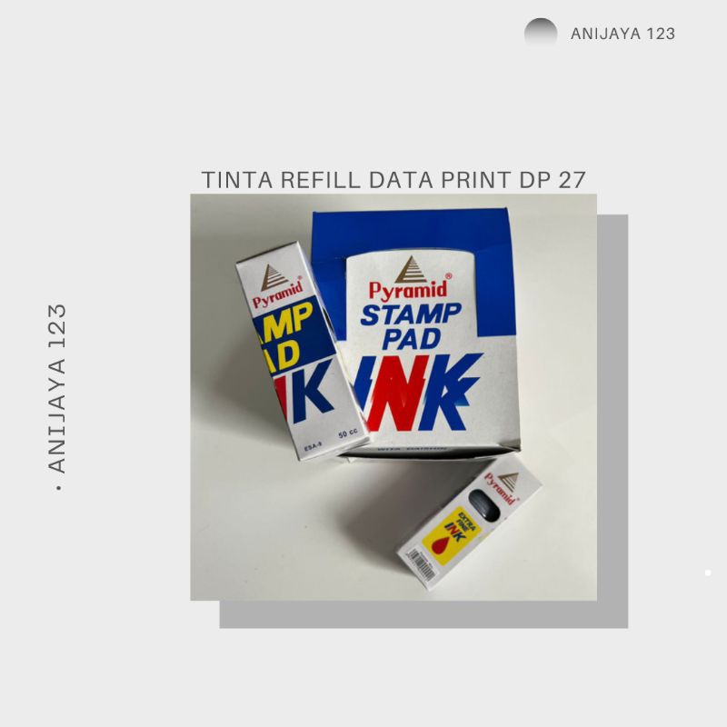 

Isi Ulang Tinta Pyramid / Refill Stamp Pad ink 50 cc