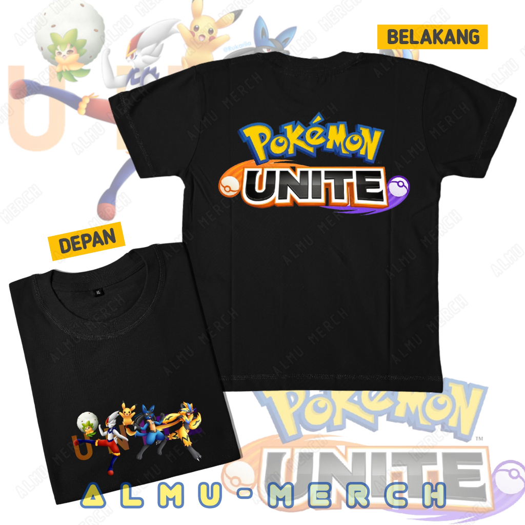 Kaos anak Anak Pokemon unite karakter