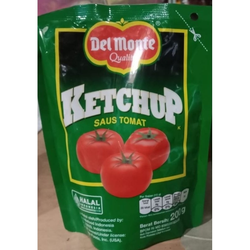 

Saus Del Monte tomat kemasan 200 gram