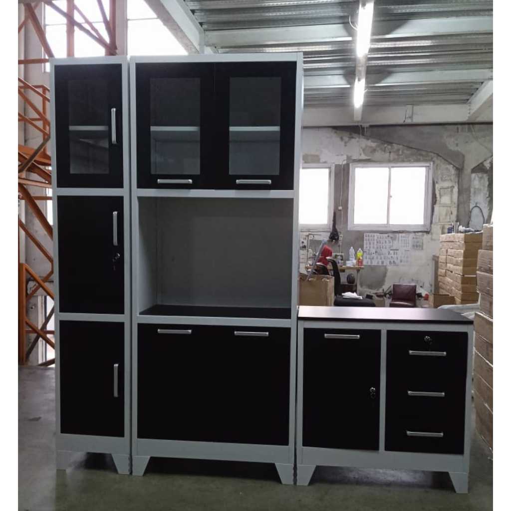 kitchen set besi/rak dapur/rak serba guna/rak piring besi/drop only