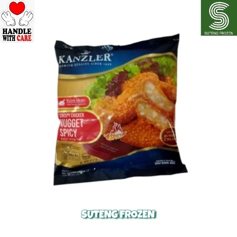 

Kanzler Crispy Chiken Nugget Spicy 450 Gram