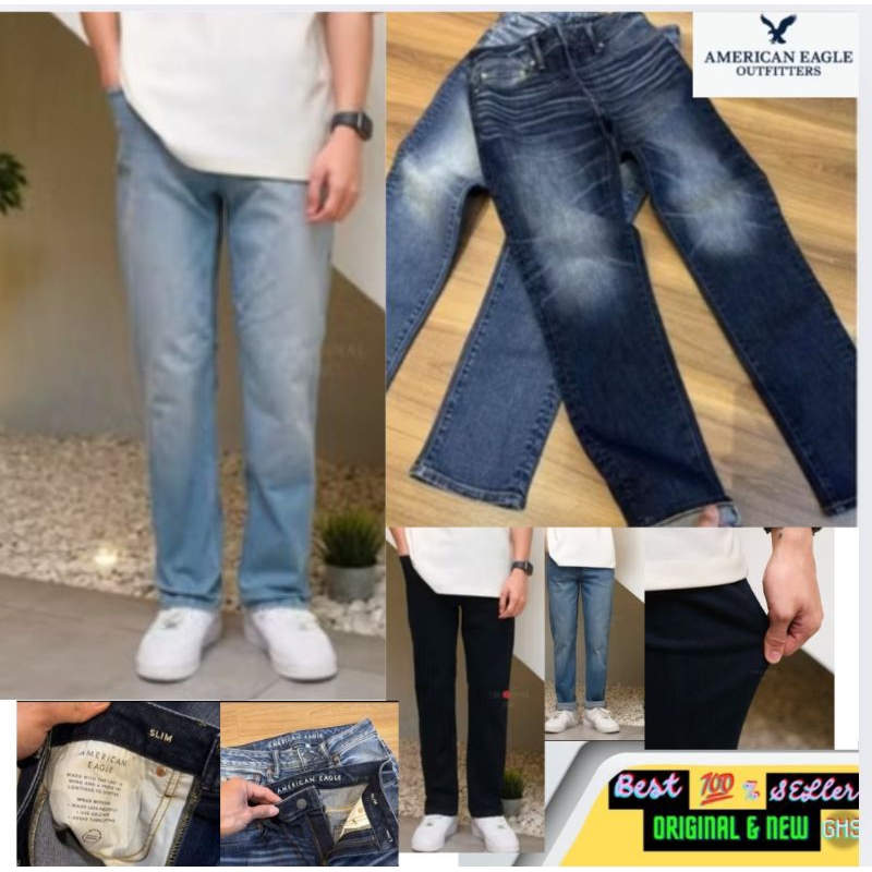 Celana Jeans American Eagle Slimfit Strech original