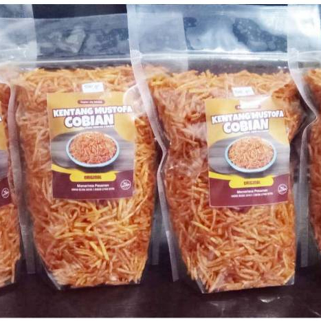 

Kentang Mustofa Cobian 250g – Camilan Gurih, Renyah, dan Pedas yang Bikin Ketagihan!