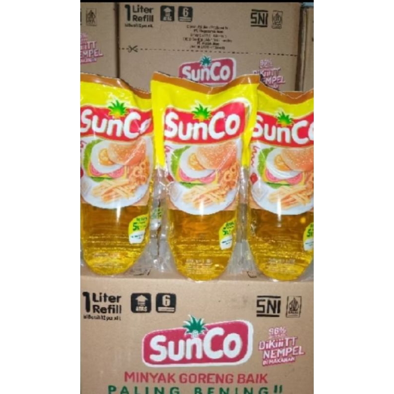 

Minyak goreng sunco 1liter