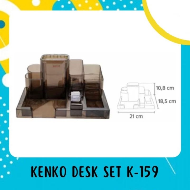 

Tempat Pensil / Desk Set K 159 Kenko