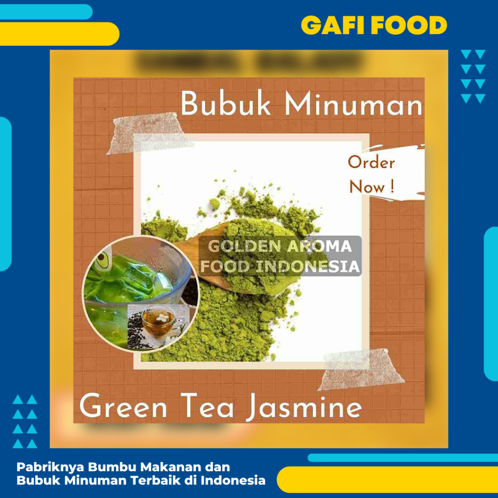

Bubuk Minuman Green Tea Jasmine 1 Kg Teh Hijau Melati Green Tea Drinking Powder Enak Murah 1kg